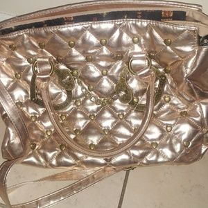 Betsey Johnson handcuff purse